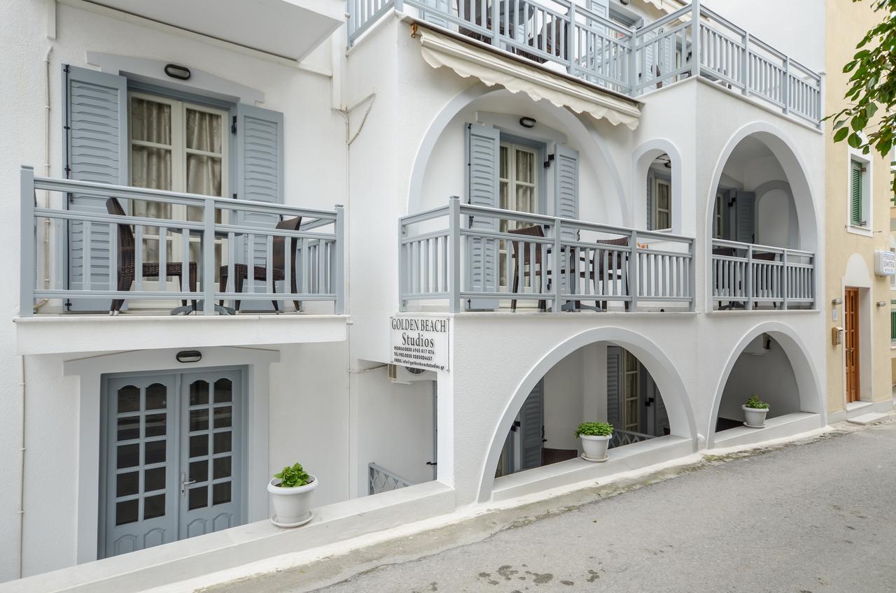 金沙滩公寓酒店 Naxos City 外观 照片